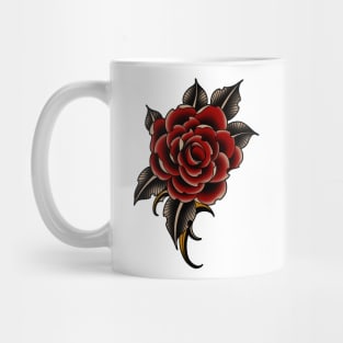 Rose Traditional Tattoo Mug